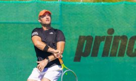 Notre CEO Rémy Grandpierre, gagnant du double shot challenge by Ace Tennis Mauritius