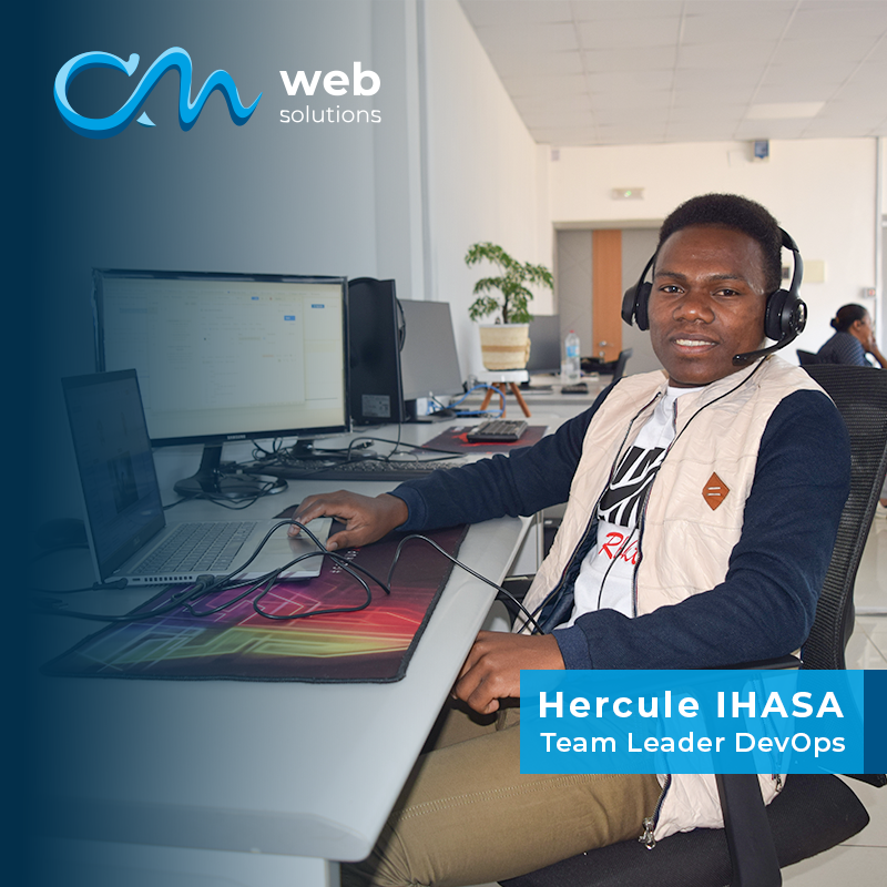 À la rencontre de notre Team Leader DevOps | Hercule Ihasa